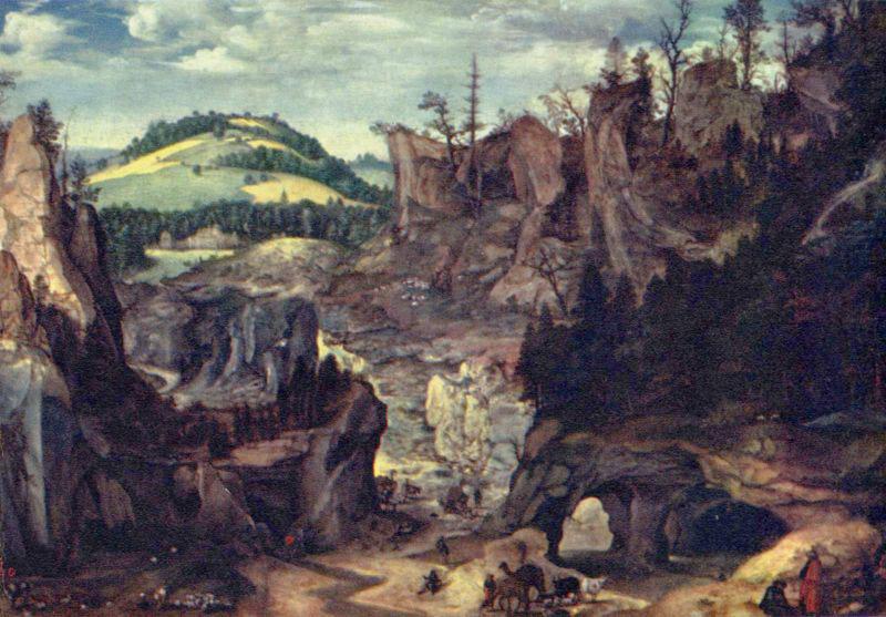 Cornelis van Dalem Landschaft mit Hirten china oil painting image